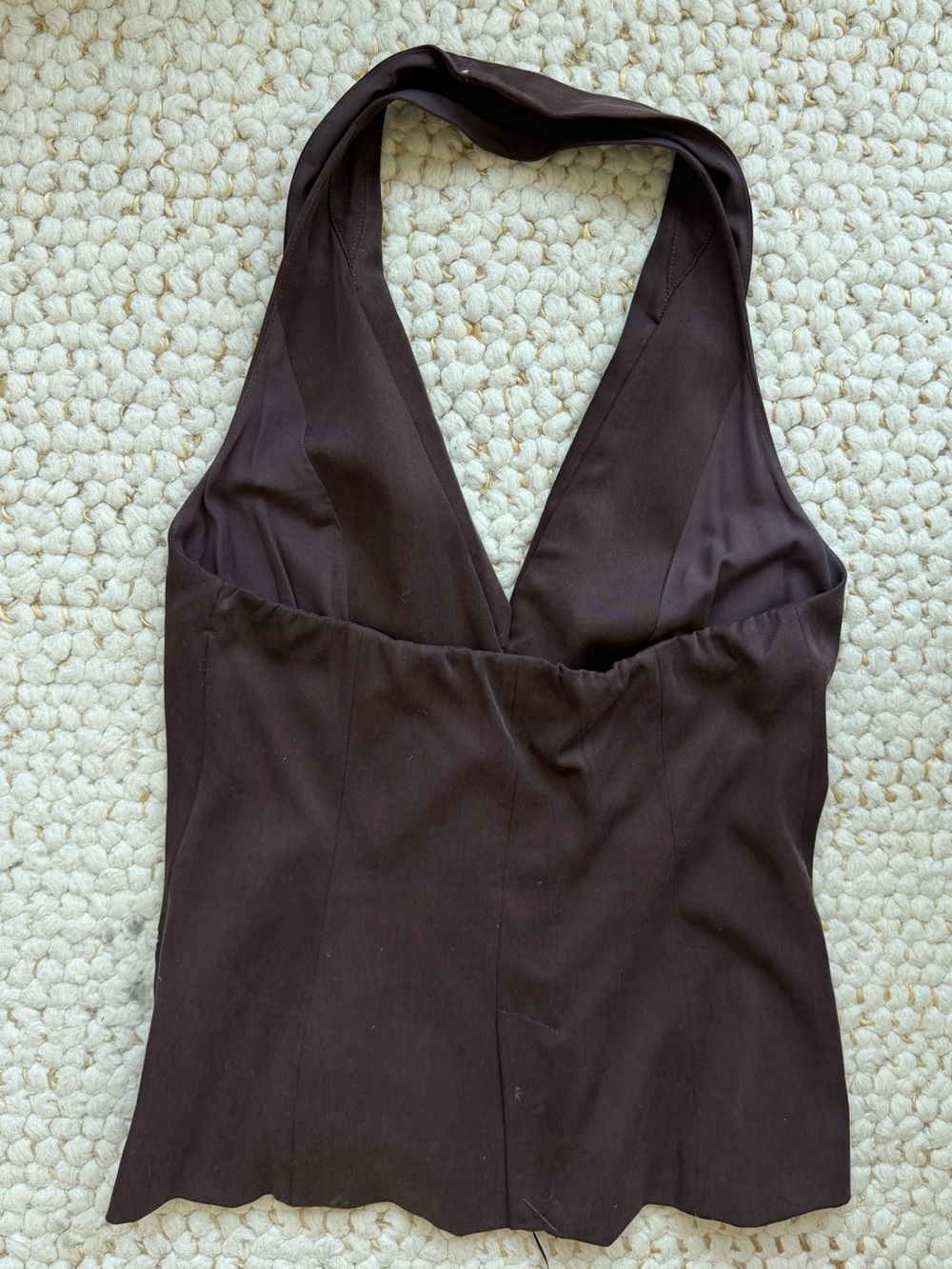 Reformation Alistair Halter Vest brown - Picture 5 of 5